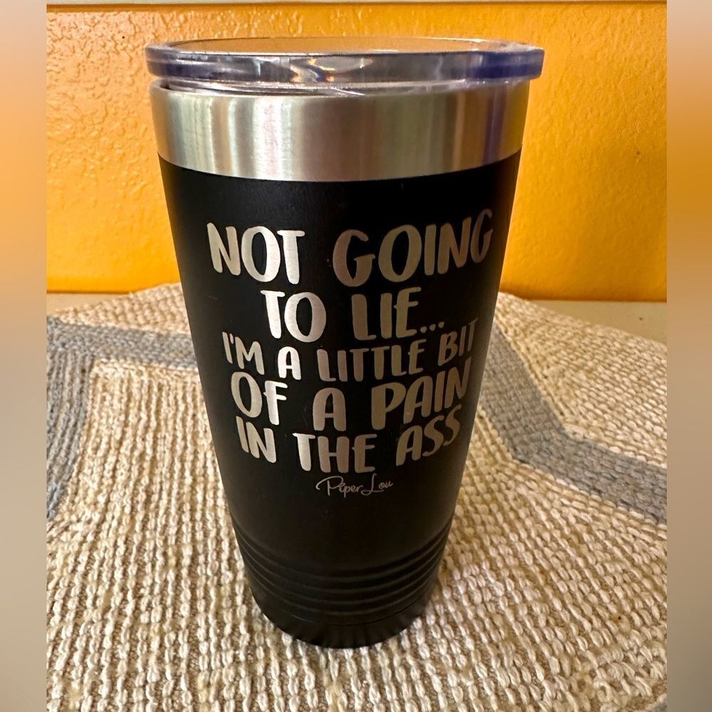 Piper Lou black and silver cup